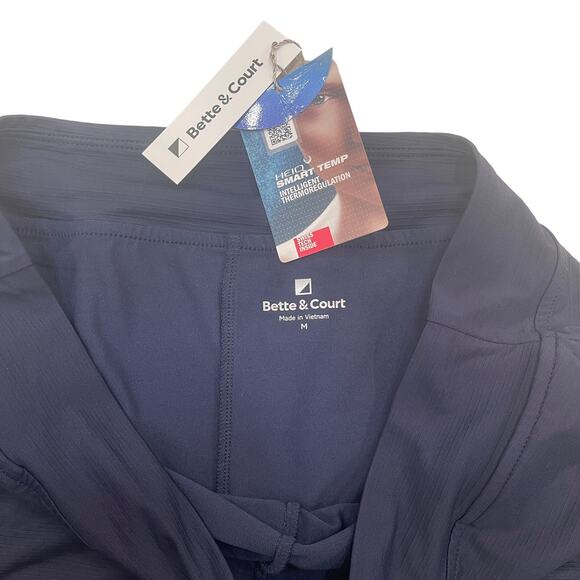 Bette & Court Golf/Tennis Skort Size Medium Navy Blue NWT - Picture 2 of 9